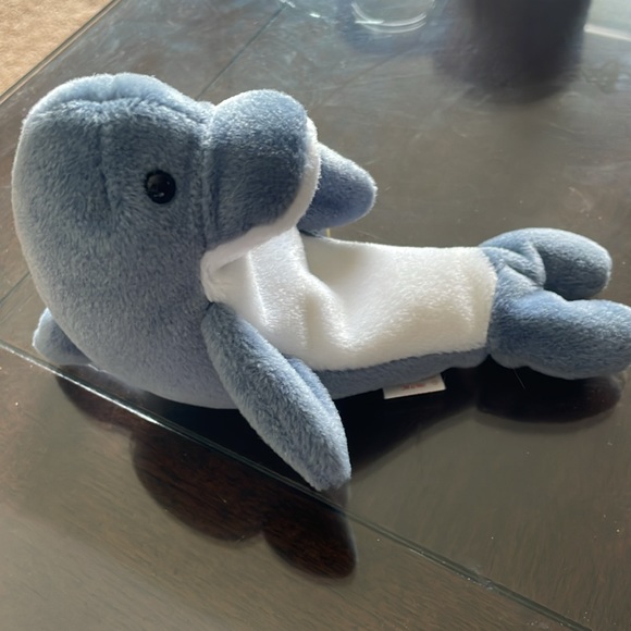 TY Rare Beanie Baby Echo Style 4180, 1996  **ERROR** - Picture 3 of 9